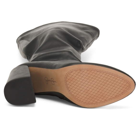 🖤🔹️Jessica Simpson🔹️ Black BLAKELY Tall Shaft Over The Knee High Heeled Boots - Picture 3 of 3